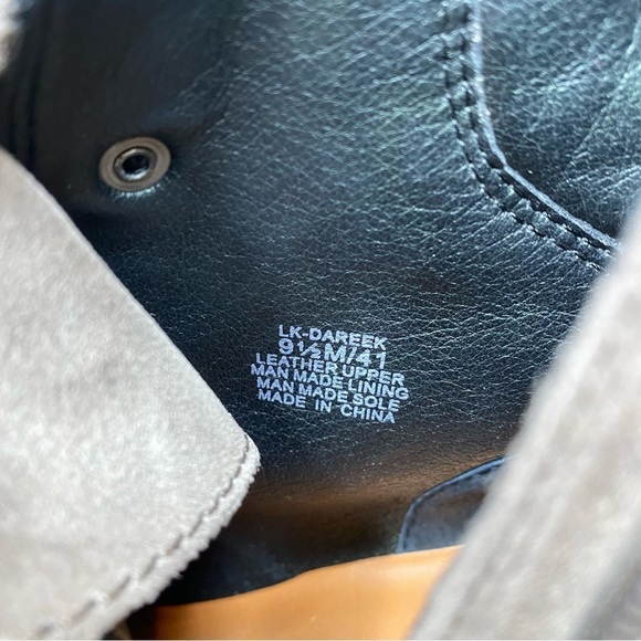 New! Lucky Brand Dareek Lace Up Combat Bootie 9 1/2 M - Picture 11 of 14